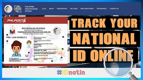 philsys id tracking|National ID Tracking: How to Track your PhilSys ID .